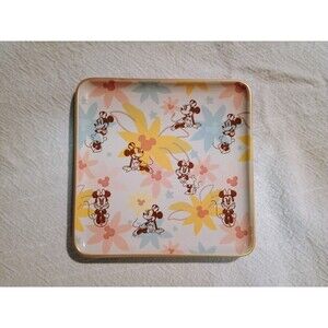 Disney Parks Minnie Mouse Trinket Tray Jewelry Dish New